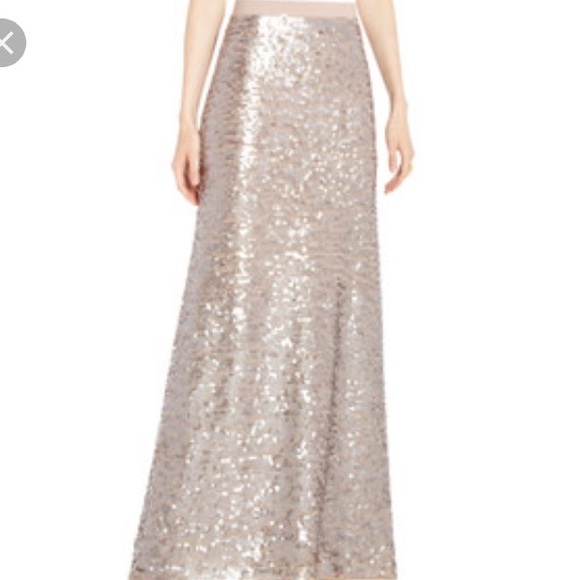 Bcbg pearl sequin maxi skirt - Picture 3 of 8